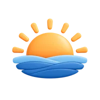 Sunrise 3D icon