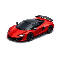 Supercar 3D icon