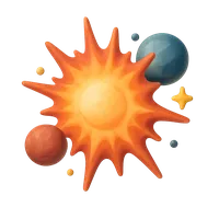 Supernova 3D icon