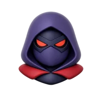 Supervillain 3D icon