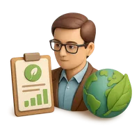 Sustainability Consultant 3D icon