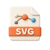 SVG File 3D icon