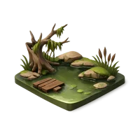 Swamp 3D icon