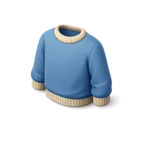 Blue Sweater 3D icon