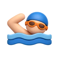 Swimmer 3D icon