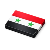 Syrian Flag 3D icon