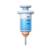 Syringe 3D icon