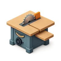 Table Saw 3D icon