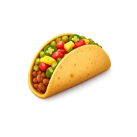 Amber Taco 3D icon