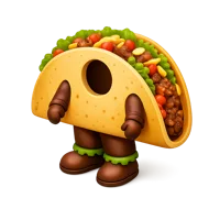 Taco Costume 3D icon