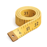 Tailor's Measuring Tape 3D icon