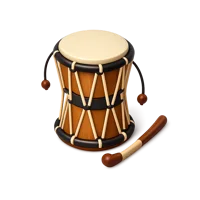 Talking Drum 3D icon