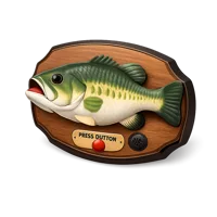 Talking Fish Plaque 3D icon