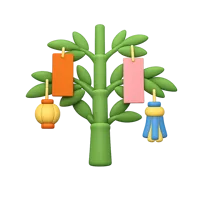 Tanabata Tree 3D icon