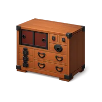 Tansu Chest 3D icon