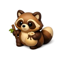 Tanuki 3D icon