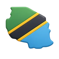 Tanzania 3D icon