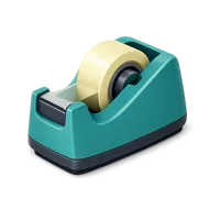 Teal Tape Dispenser 3D icon