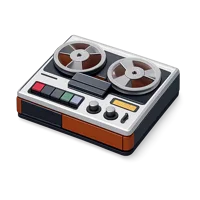 Tape Recorder 3D icon