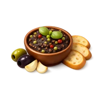 Brown Tapenade 3D icon
