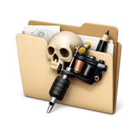 Tattoo Folder 3D icon