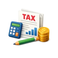 Taxes 3D icon