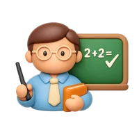 Teacher 3D icon