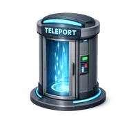 Teleport Booth 3D icon
