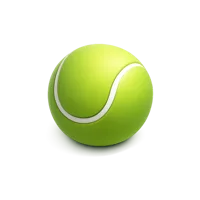 Green Tennis Ball 3D icon