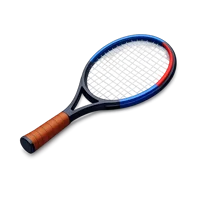 Blue Tennis Racket 3D icon