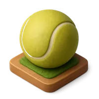 Tennis Ball 3D icon