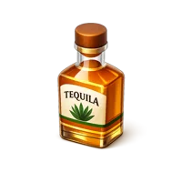 Tequila Bottle 3D icon