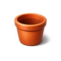 Terracotta Pot 3D icon