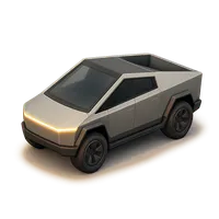 Tesla Cybertruck 3D icon
