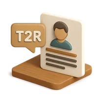 Text2Resume 3D icon
