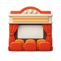 Theater 3D icon