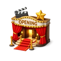 Red Theater Opening 3D icon