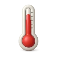 Thermometer 3D icon