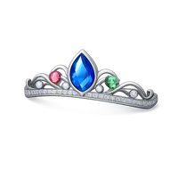 Blue Tiara 3D icon