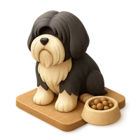 Tibetan Terrier 3D icon