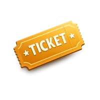 Amber Ticket 3D icon