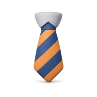 Tie 3D icon