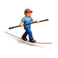 Tightrope Walker 3D icon