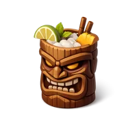 Tiki Mug 3D icon