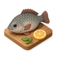 Tilapia 3D icon