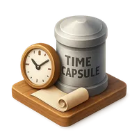 Time Capsule 3D icon