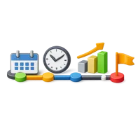Amber Timeline 3D icon