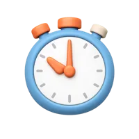 Timer 3D icon