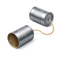 Tin Can Phone 3D icon