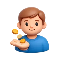 Tipping Hand Man 3D icon